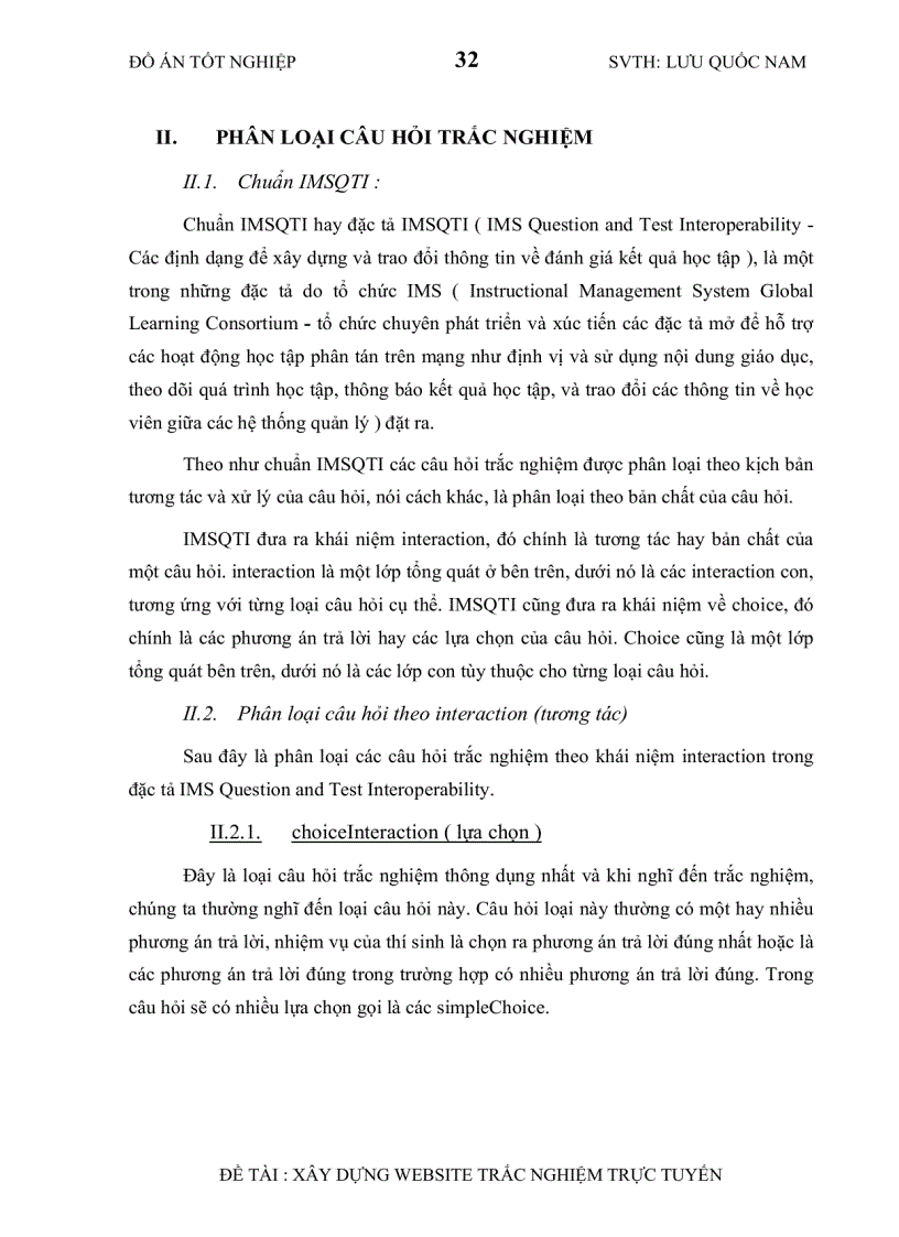 image for page Xây dựng website trắc nghiệm trực tuyến