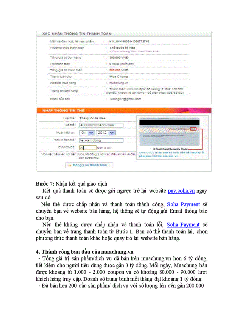image for page Tìm hiểu mô hình kinh doanh và phân tích sự thành công của mô hình mua nhóm tại website muachung vn