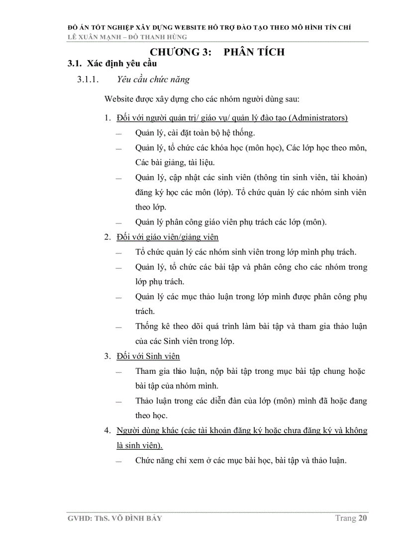 image for page Xây dựng website hỗ trợ đào tạo theo mô hình tín chỉ