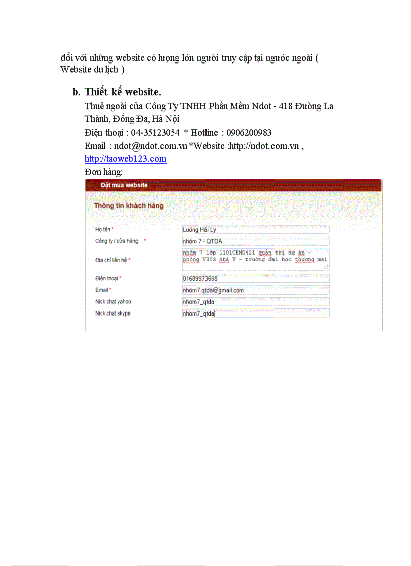 image for page Xây dựng dự án thành lập một website thương mại điện tử B2C