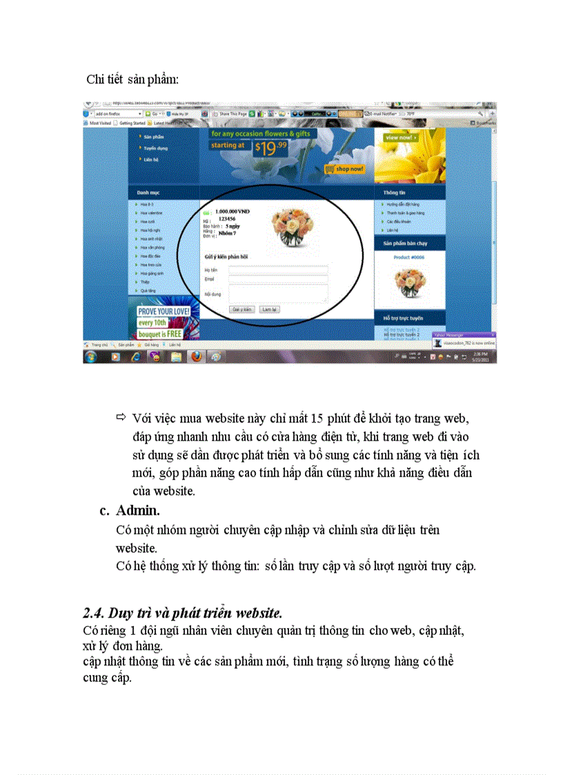 image for page Xây dựng dự án thành lập một website thương mại điện tử B2C