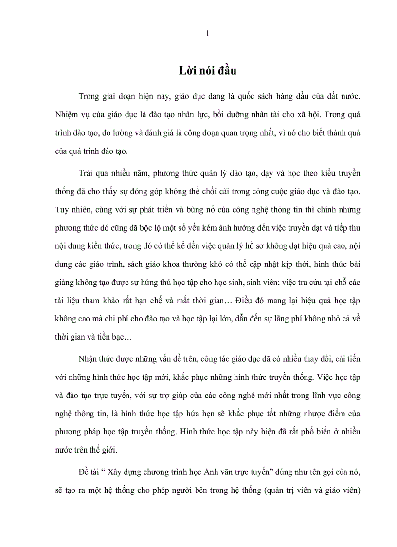 image for page Xây dựng chương trình học Anh văn trực tuyến