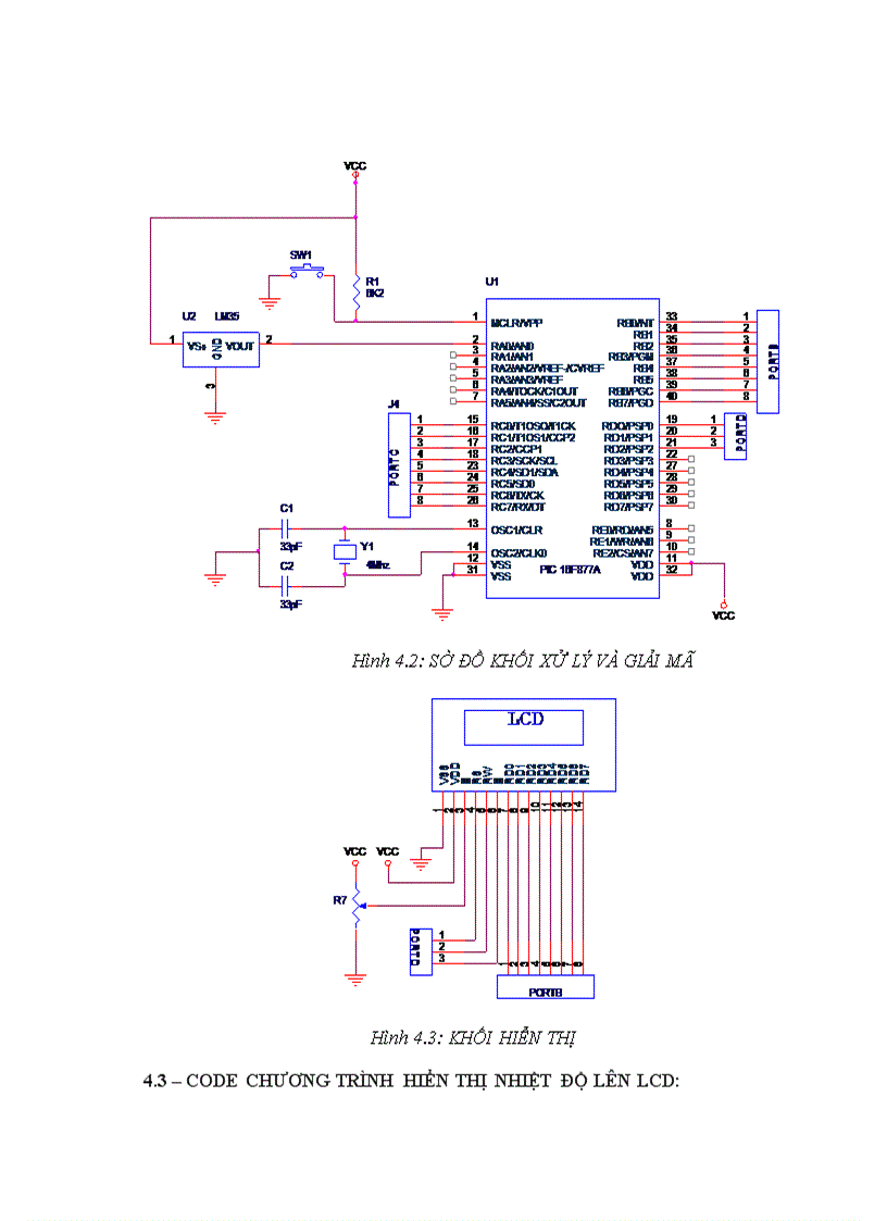 image for page Mẫu báo cáo đồ án Đọc nhiệt độ hiển thị lên LCD