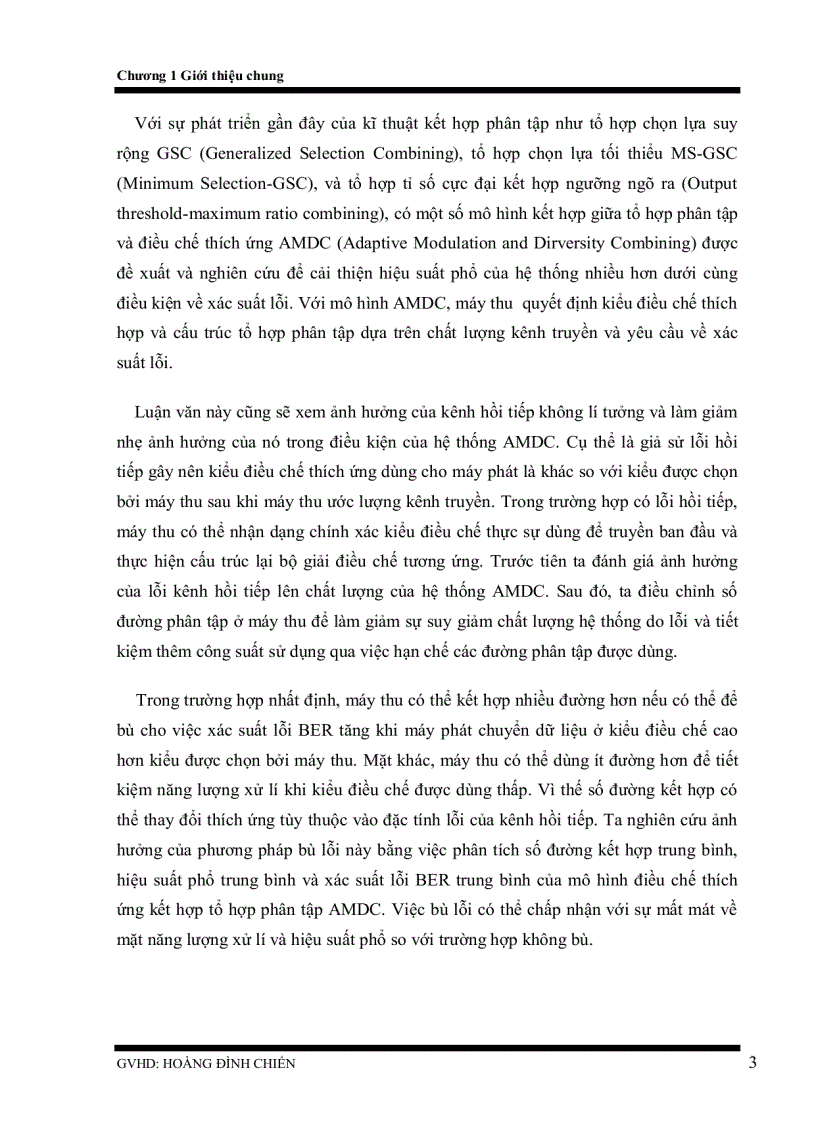 image for page Nghiên Cứu Đánh Giá Ảnh Hưởng Của Kênh Truyền Hồi Tiếp Không Lý Tưởng Lên Chất Lượng Của Hệ Thống Điều Chế Thích Ứng