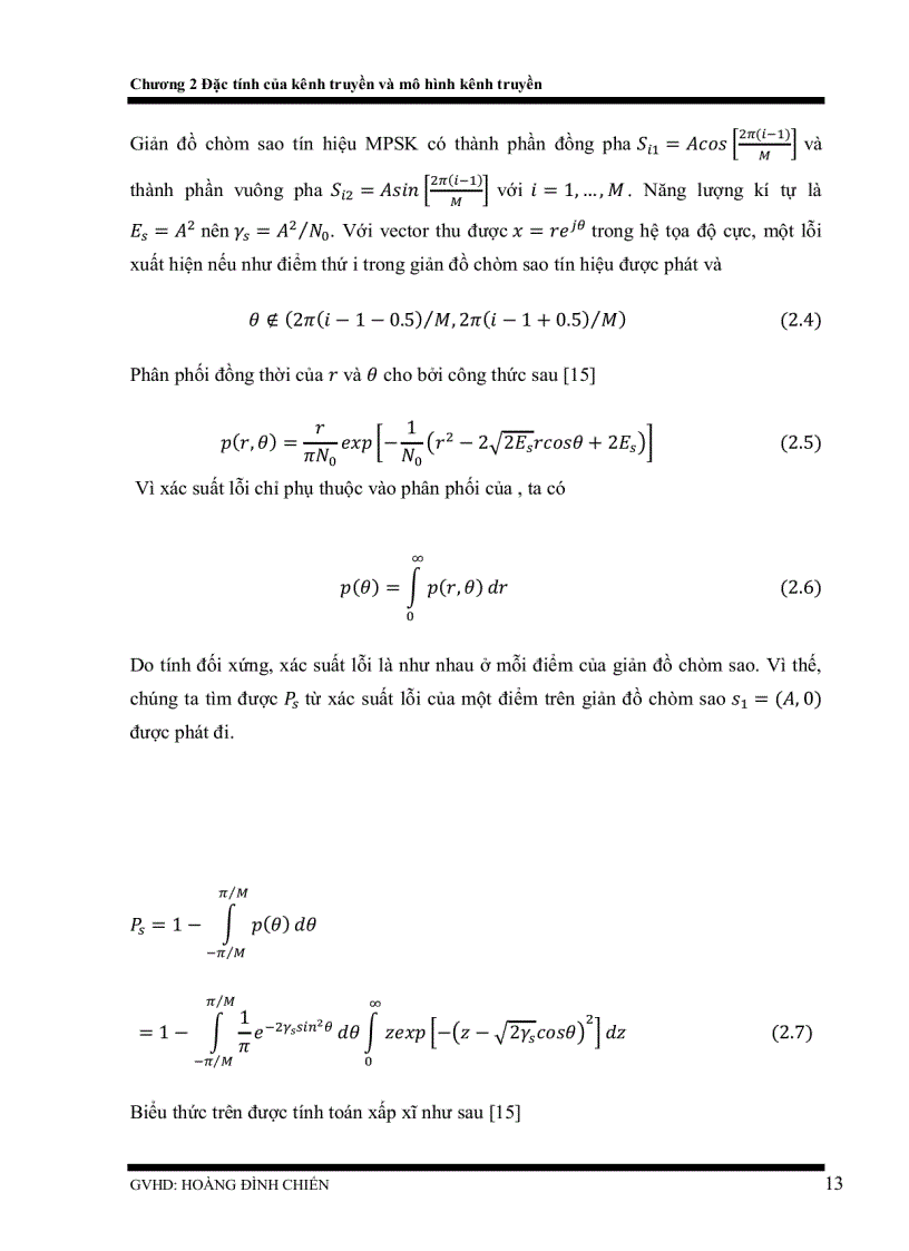 image for page Nghiên Cứu Đánh Giá Ảnh Hưởng Của Kênh Truyền Hồi Tiếp Không Lý Tưởng Lên Chất Lượng Của Hệ Thống Điều Chế Thích Ứng