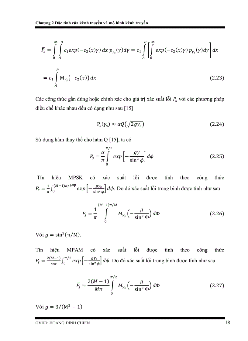 image for page Nghiên Cứu Đánh Giá Ảnh Hưởng Của Kênh Truyền Hồi Tiếp Không Lý Tưởng Lên Chất Lượng Của Hệ Thống Điều Chế Thích Ứng