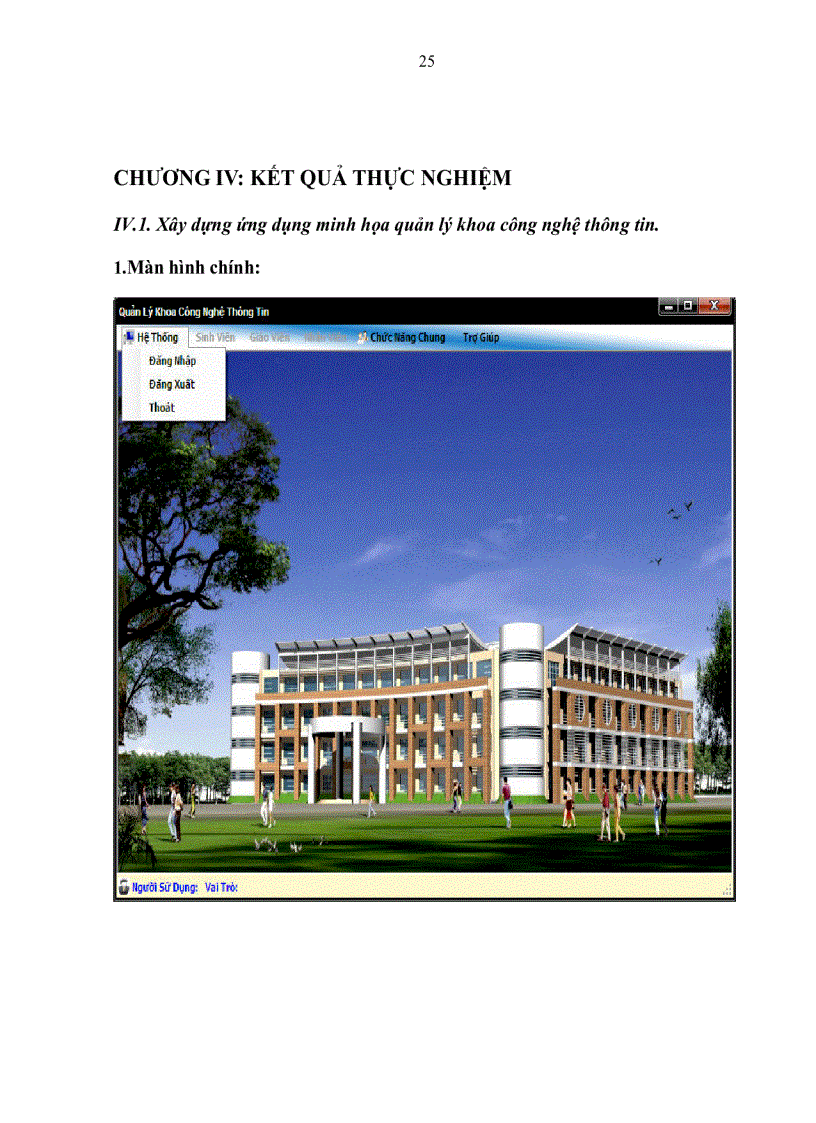 image for page Xây dựng phần mềm quản lý khoa CNTT đại học Kỹ Thuật Công nghệ