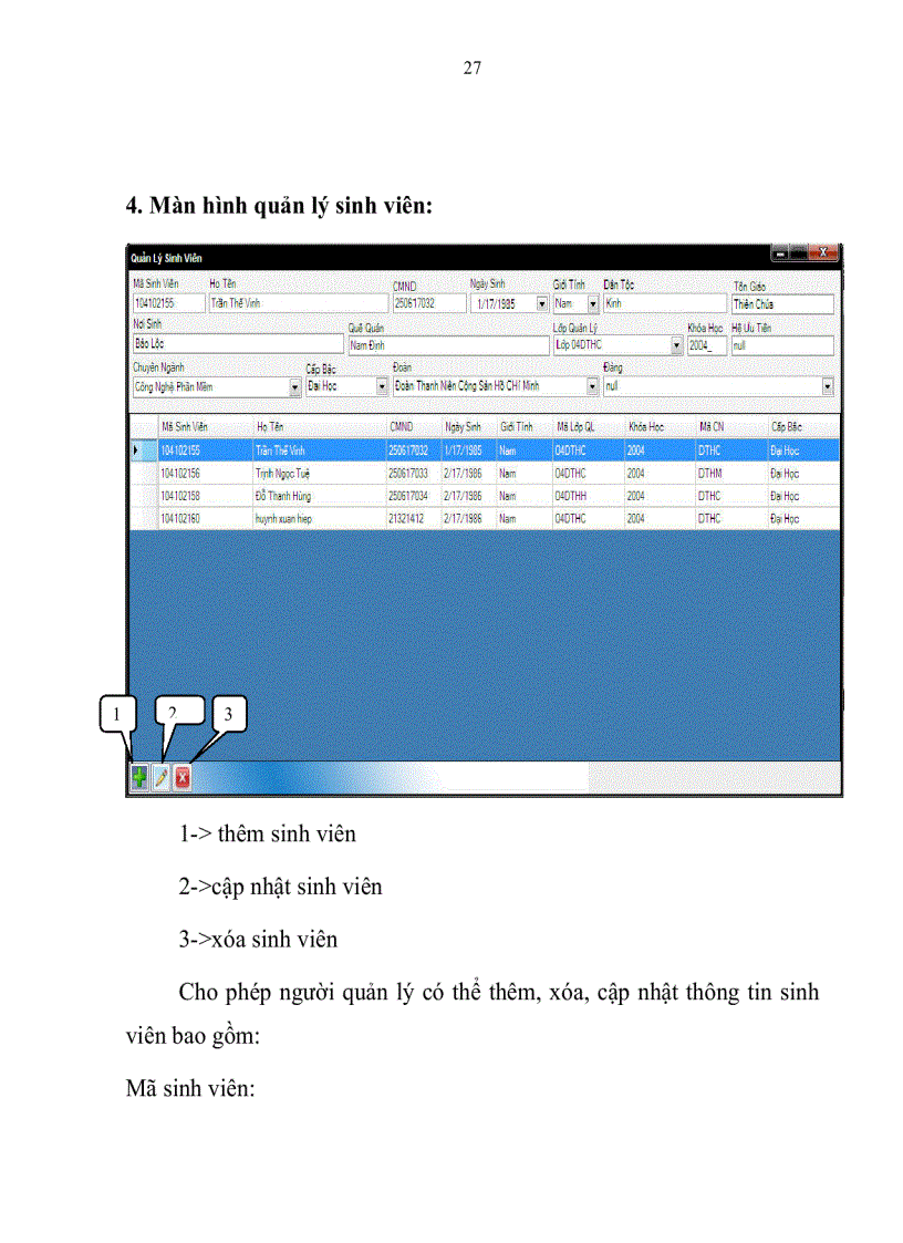 image for page Xây dựng phần mềm quản lý khoa CNTT đại học Kỹ Thuật Công nghệ