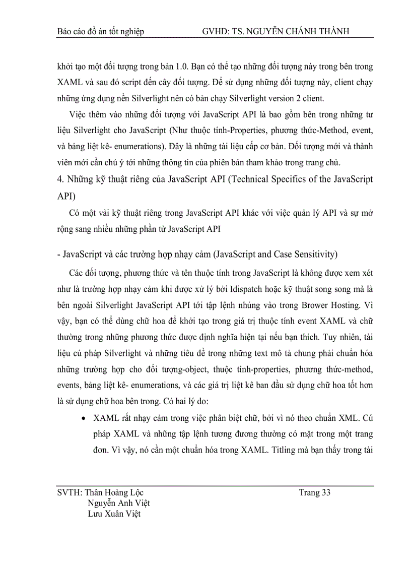 image for page Nghiên cứu Silversight và xây dựng ứng dụng web hỗ trợ phát triển bài giảng dạng Multimedia