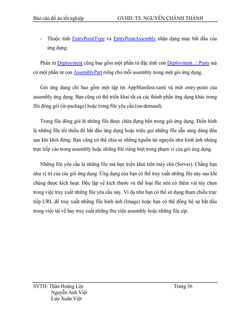 image for page Nghiên cứu Silversight và xây dựng ứng dụng web hỗ trợ phát triển bài giảng dạng Multimedia