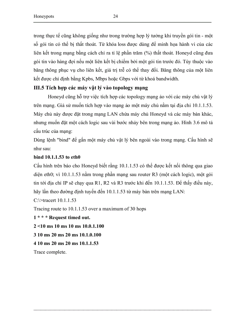 image for page Giả lập mạng với honeypot