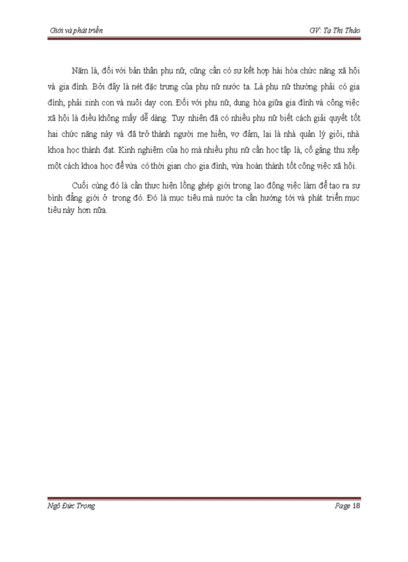 image for page Bất bình đẳng giới trong lĩnh vực lao động