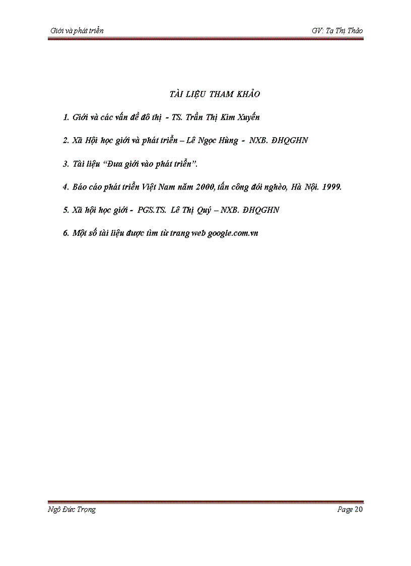 image for page Bất bình đẳng giới trong lĩnh vực lao động