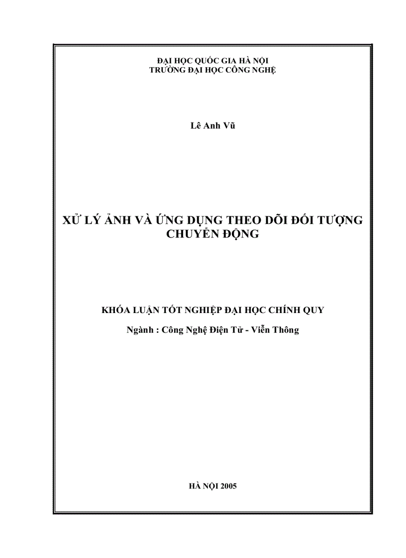 image for page Xử lý ảnh và ứng dụng theo dõi đối tượng chuyển động