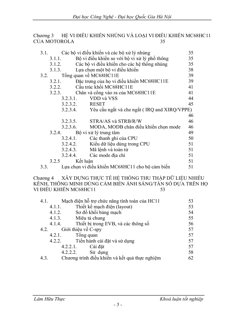 image for page Nghiên cứu và thiết kế hệ thống thu nhập và xử lý dữ liệu nhiều kênh thông minh trên cảm biến ánh sáng tần số dùng MC68HC1