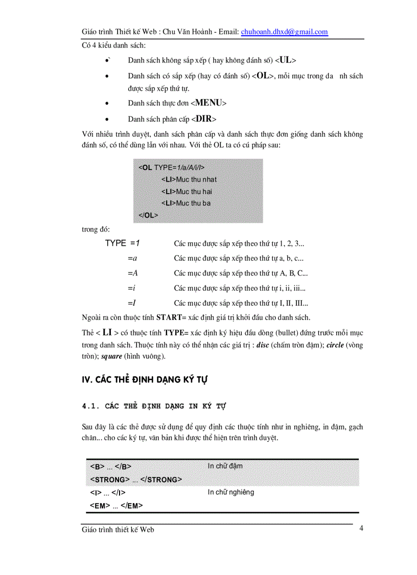 image for page Giáo trình cơ bản về HTML