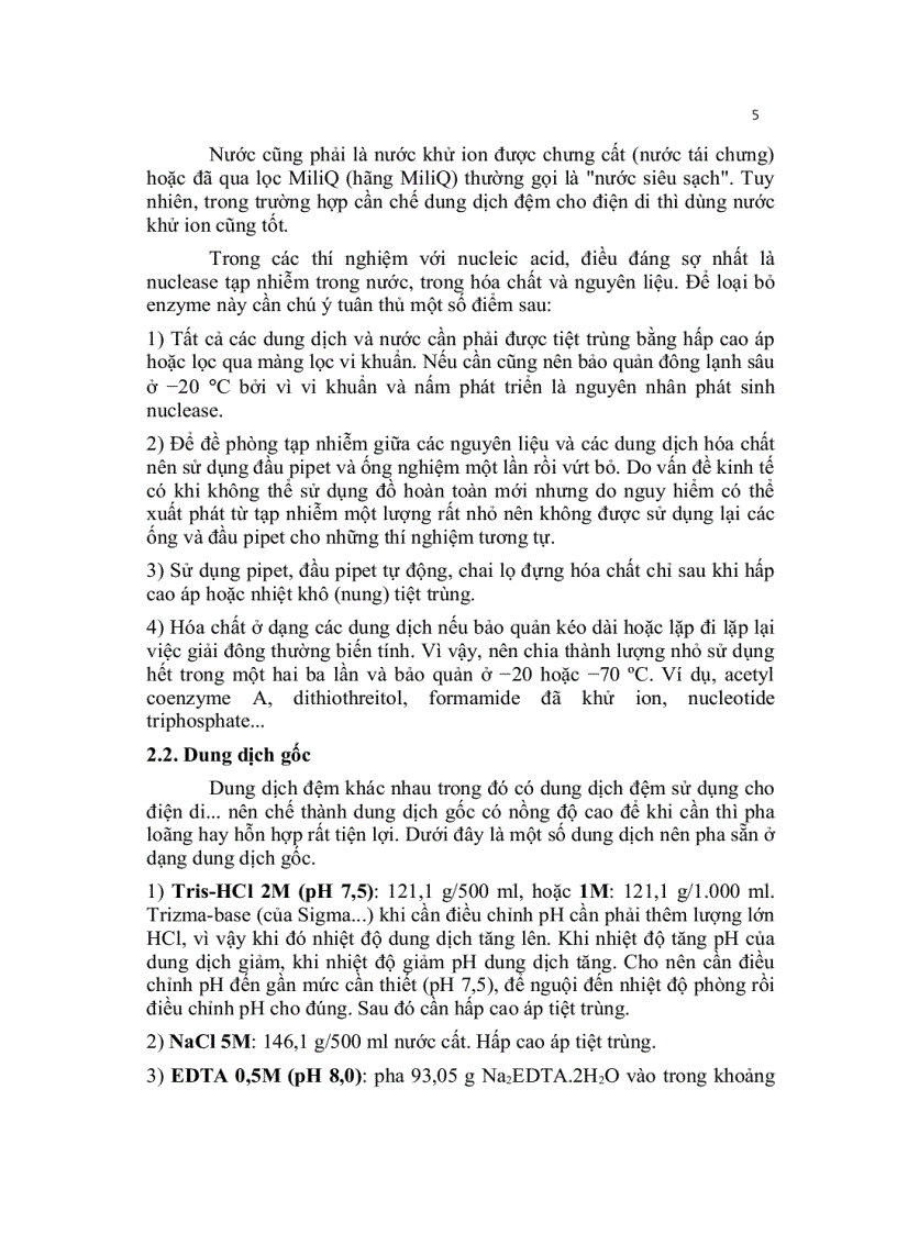 image for page Kỹ thuật cơ bản trong sinh học phân tử