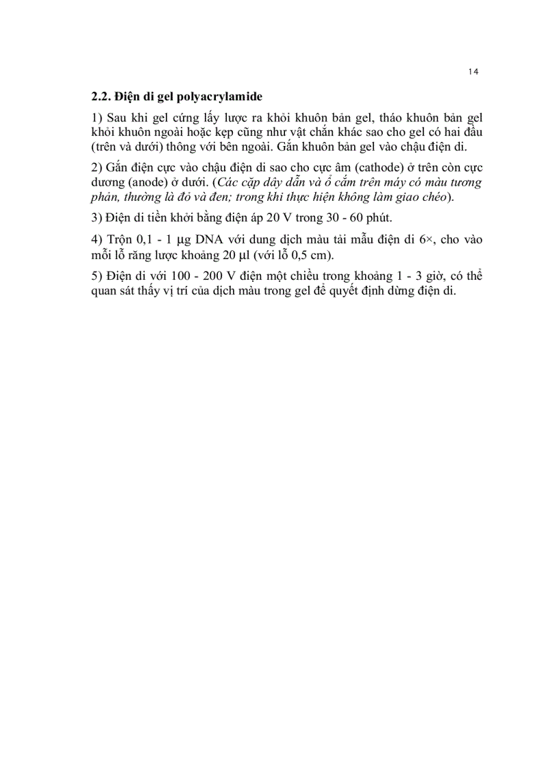 image for page Kỹ thuật cơ bản trong sinh học phân tử