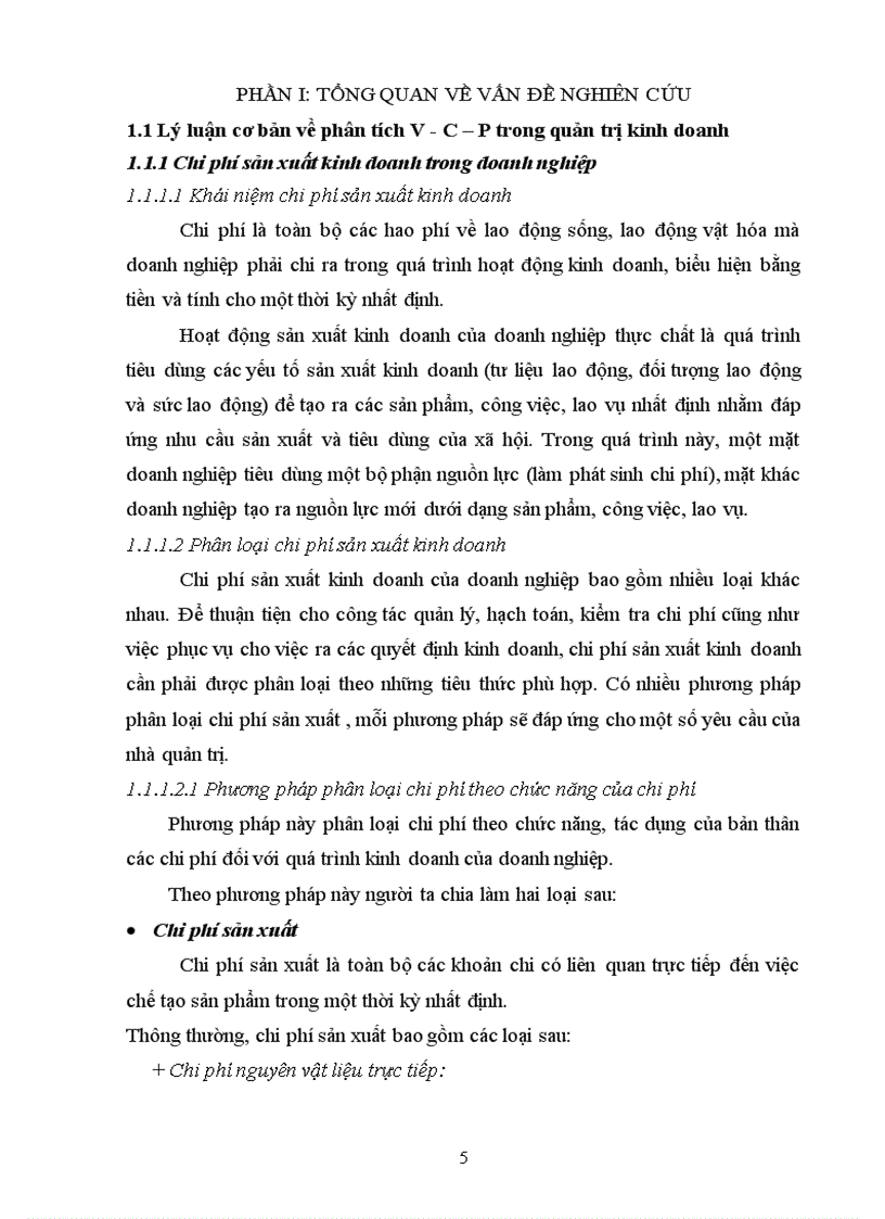 image for page Phân tích vcp trong quản trị kinh doanh