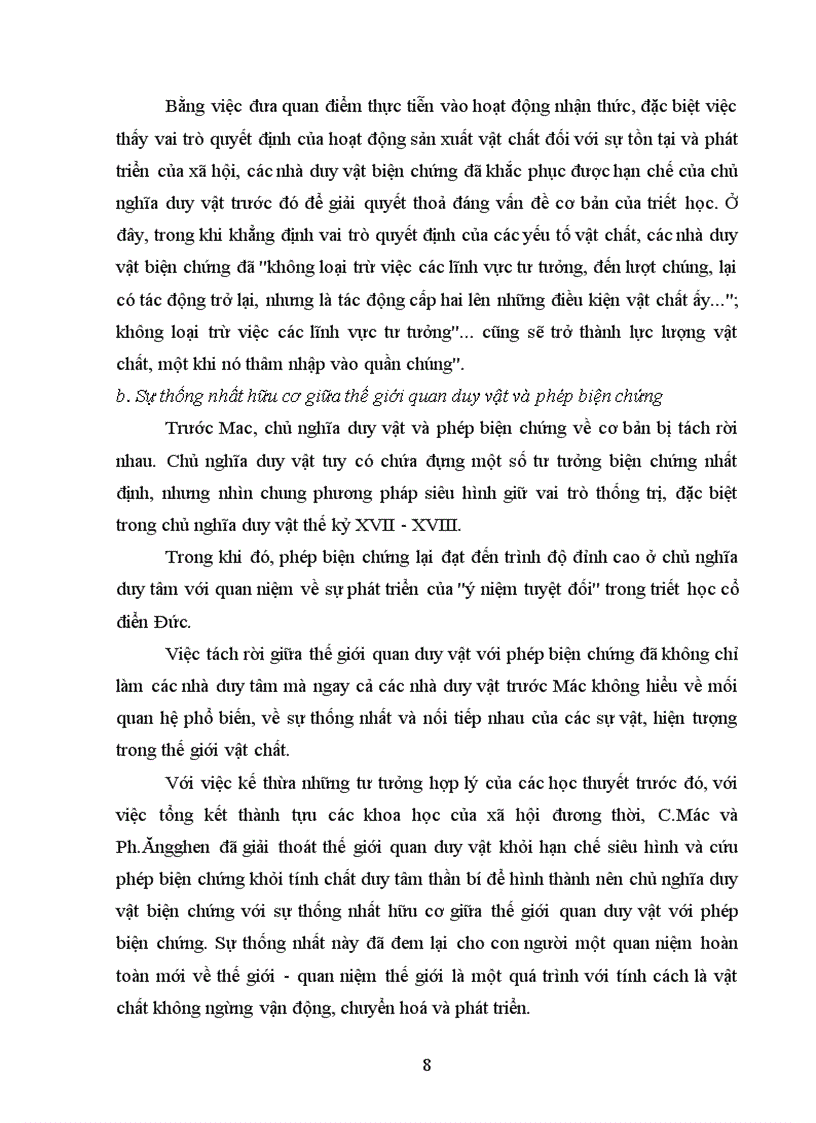 image for page Lịch sử hình thành của chủ nghĩa duy vật biện chứng