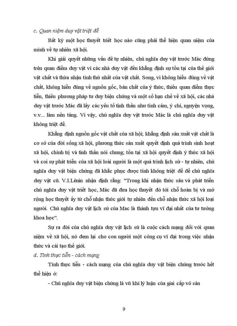 image for page Lịch sử hình thành của chủ nghĩa duy vật biện chứng