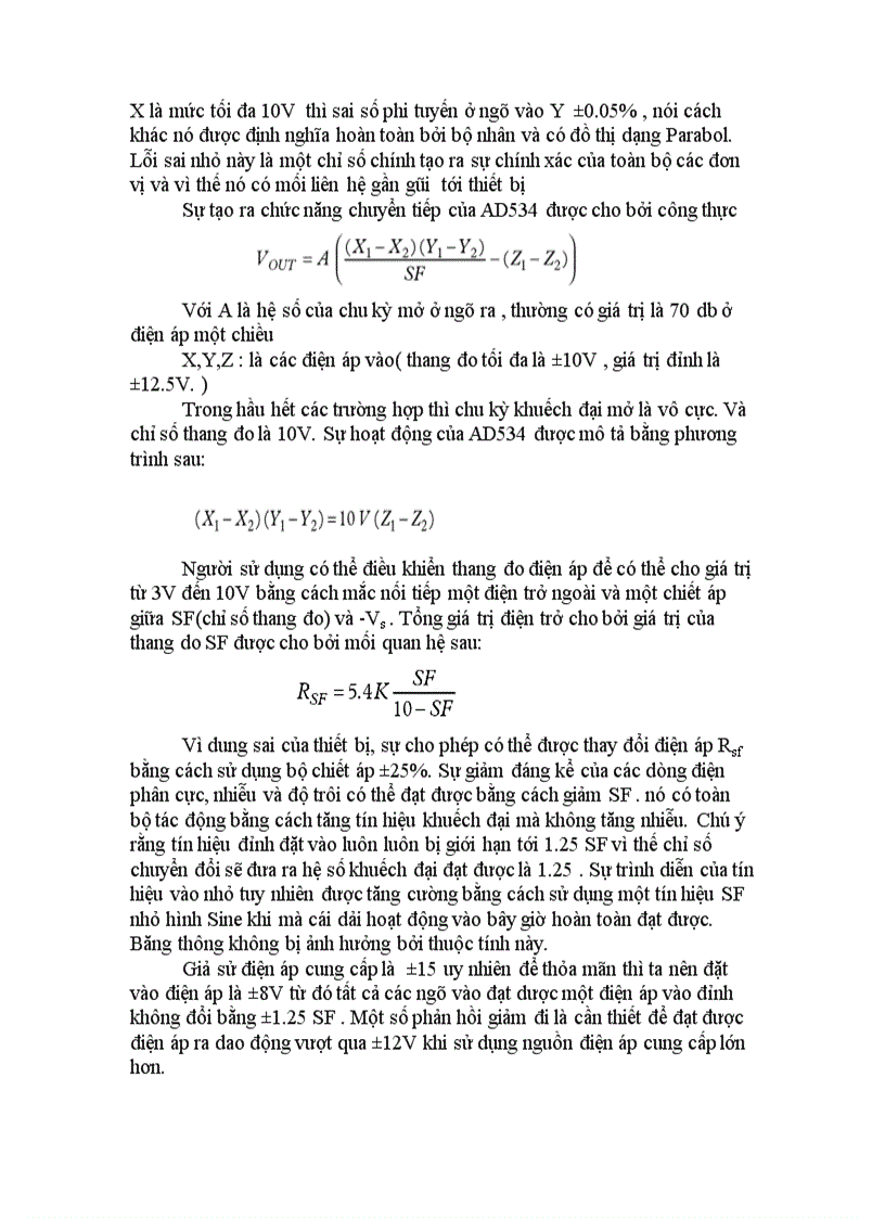 image for page Tìm hiểu về IC AD534 và ứng dụng trong mạch nhân