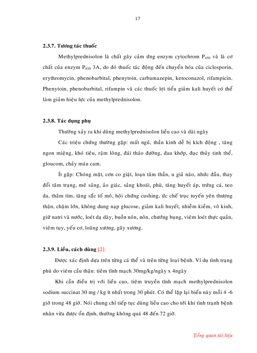 image for page Nghiên cứu xây dựng qui trình sản xuất thuốc tiêm đông khô Methylprednisolon Sodium Succinate