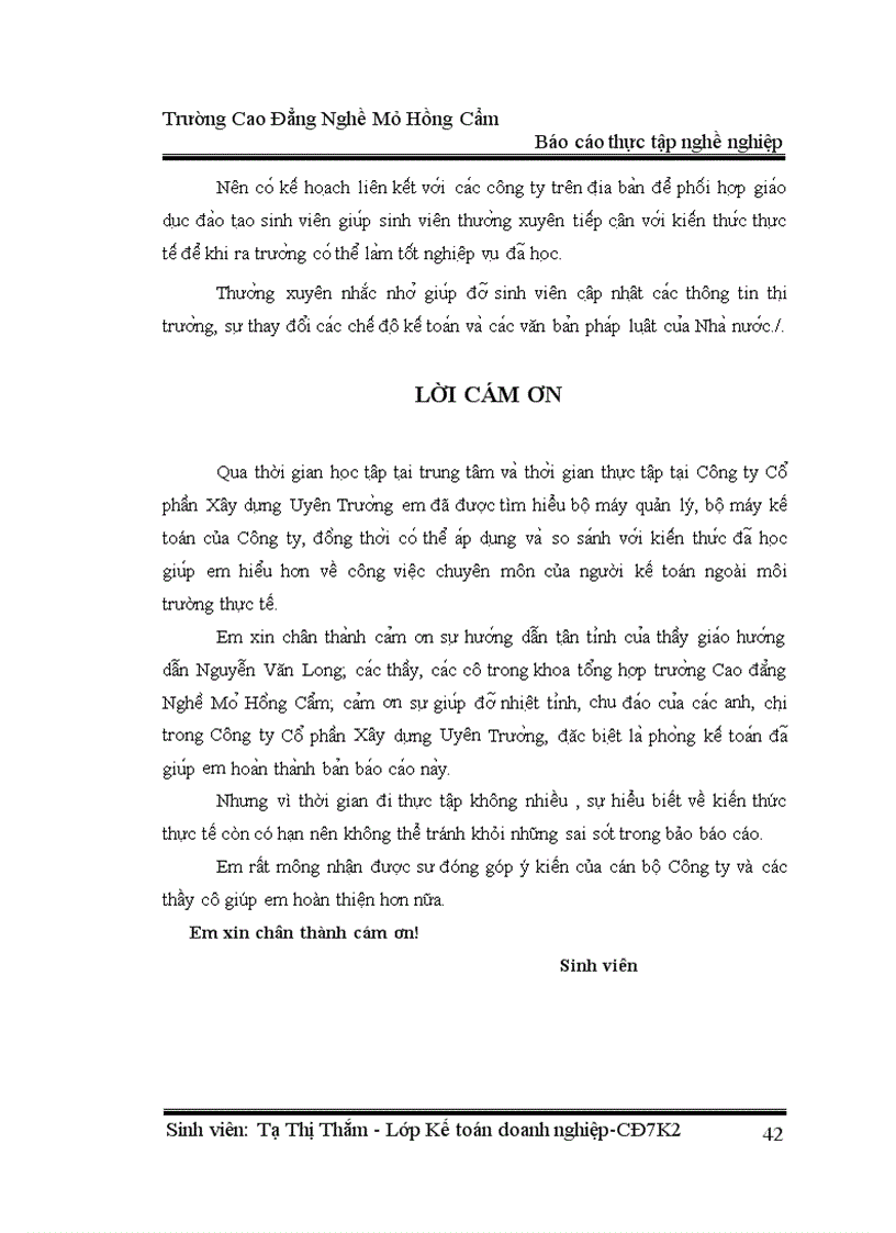 image for page Tô chư c bô ma y kê toa n va thư c hiê n công ta c kê toa n ta i Công ty Cổ phần Xây dựng Uyên Trường