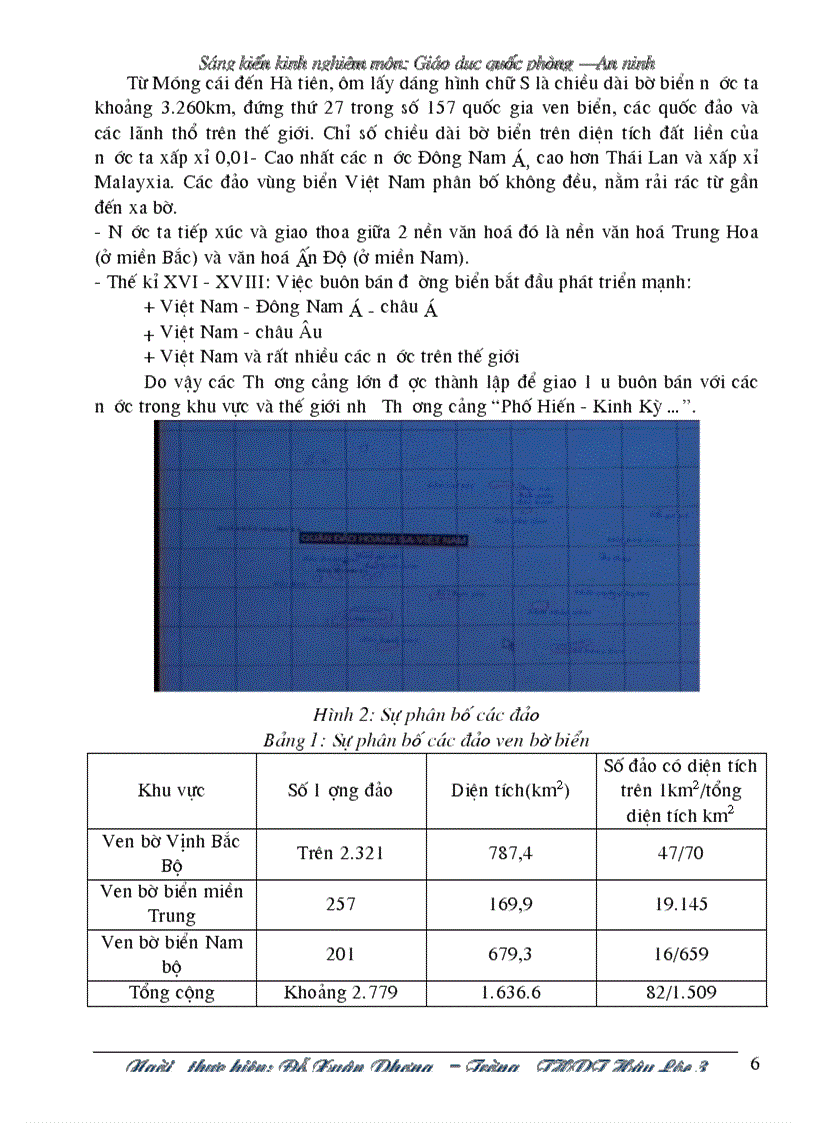 image for page Một số vấn đề về biển đảo góp phần nâng cao nhận thức của học sinh trong việc bảo vệ chủ quyền lãnh thổ và biên giới quốc gia trong tình hình mới