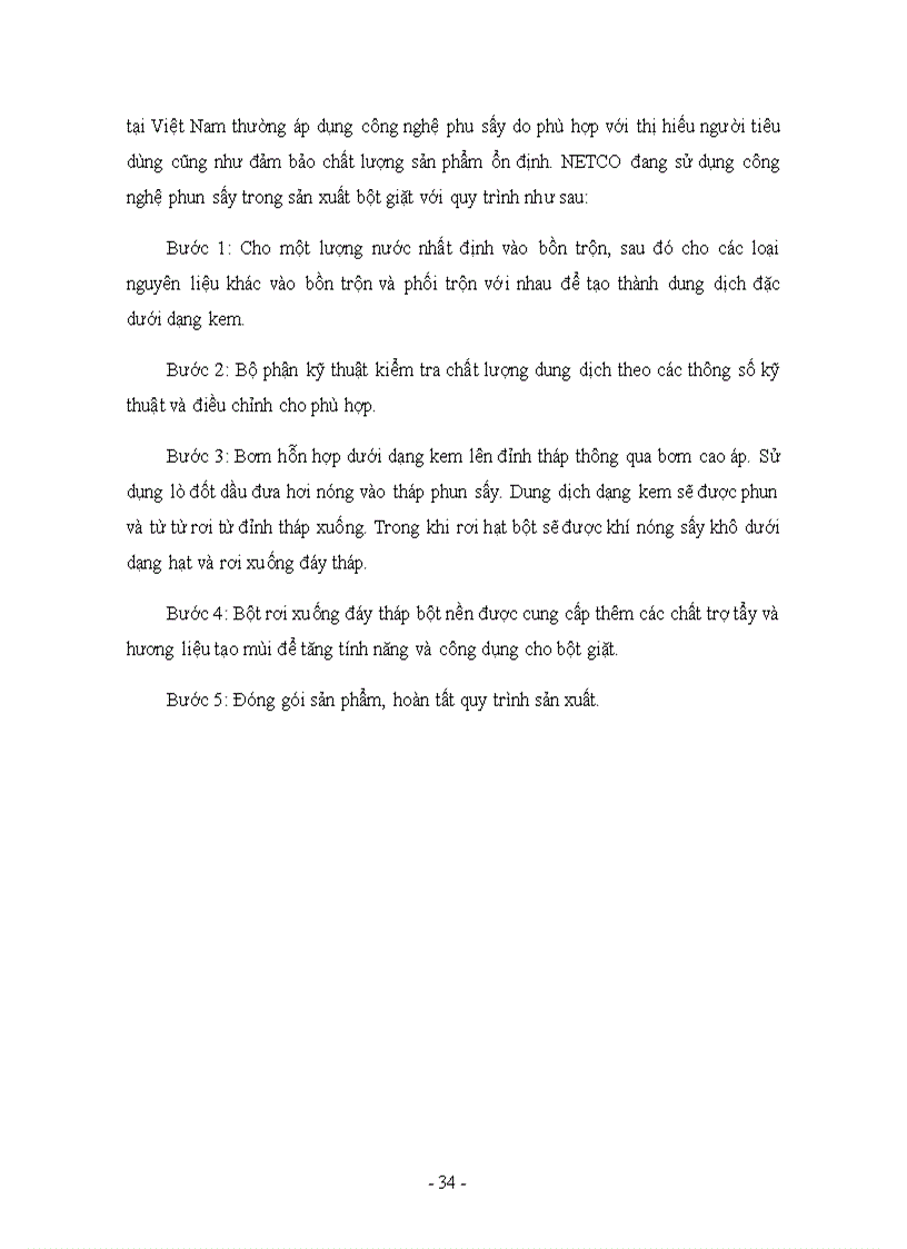 image for page Các phương pháp sản xuất bột giặt hiện nay tại Việt Nam