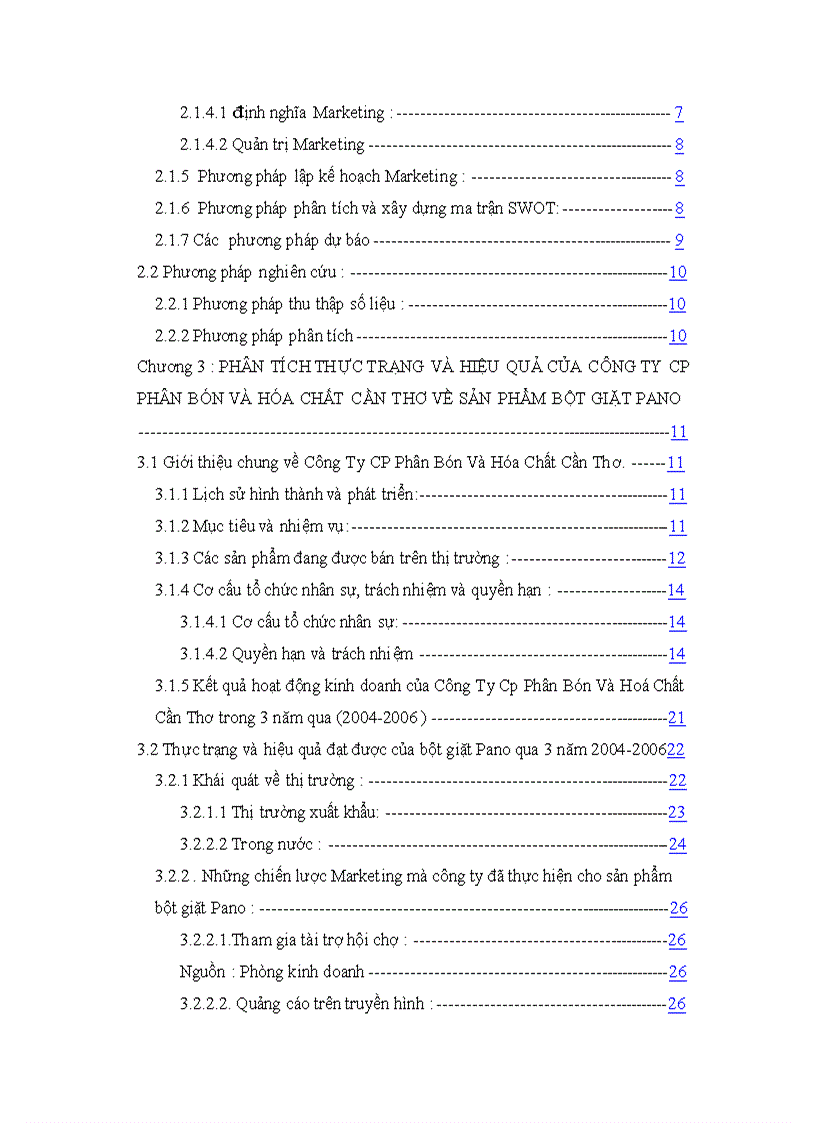 image for page Lập chiến lược marketing cho sản phẩm bột giặt pano