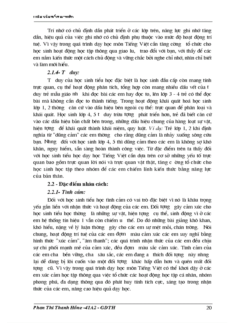 image for page Sử dụng phương pháp sư phạm tương tác trong dạy học tiếng việt ở tiểu học