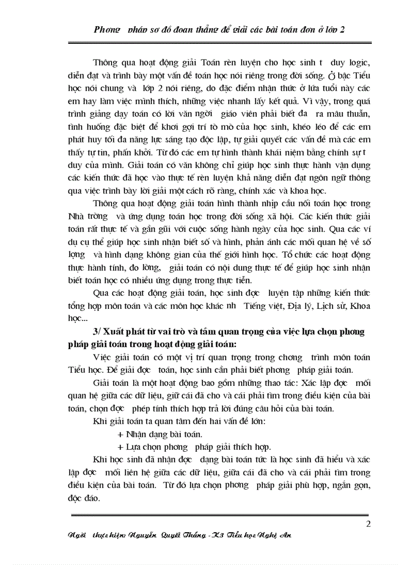 image for page Phương pháp sơ đồ đoạn thẳng để giải các bài toán đơn ở lớp 2