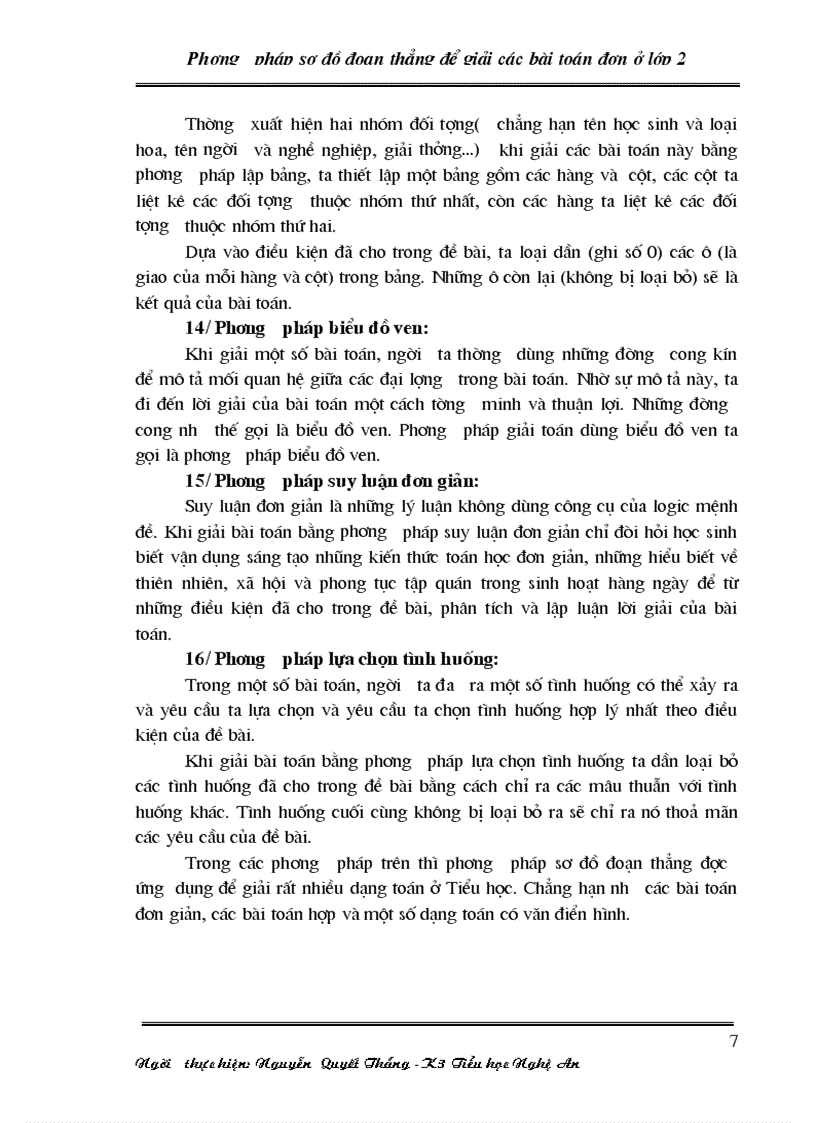 image for page Phương pháp sơ đồ đoạn thẳng để giải các bài toán đơn ở lớp 2