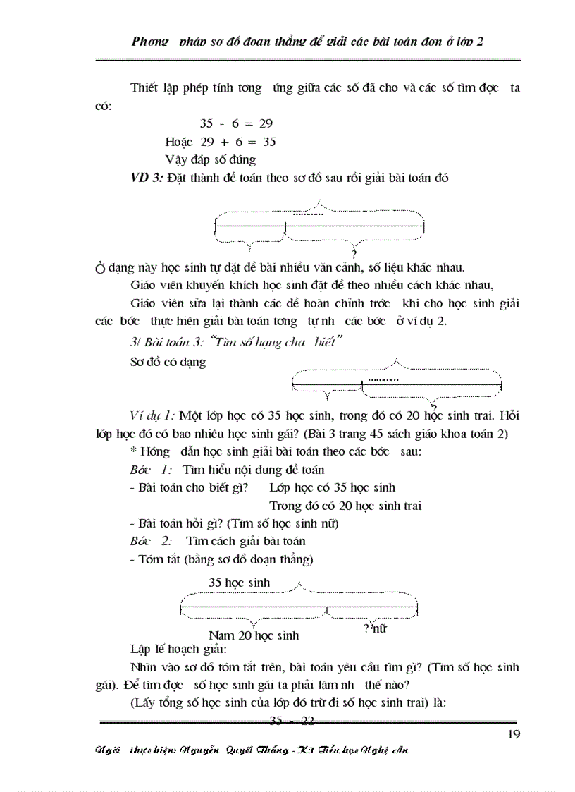 image for page Phương pháp sơ đồ đoạn thẳng để giải các bài toán đơn ở lớp 2