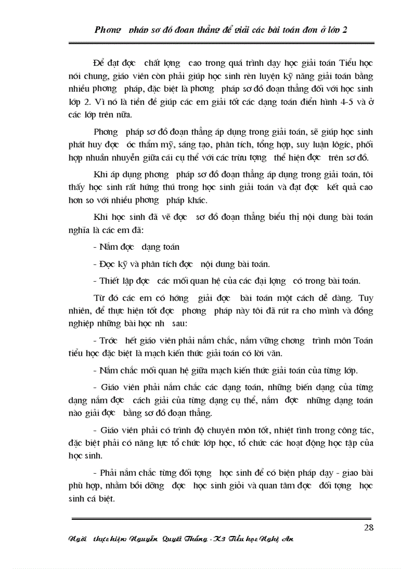 image for page Phương pháp sơ đồ đoạn thẳng để giải các bài toán đơn ở lớp 2