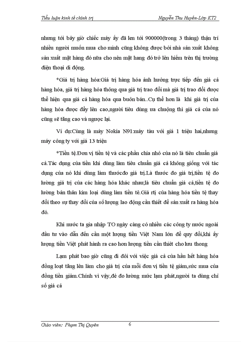 image for page Tiểu luận kinh tế chính trị Hàng Hóa