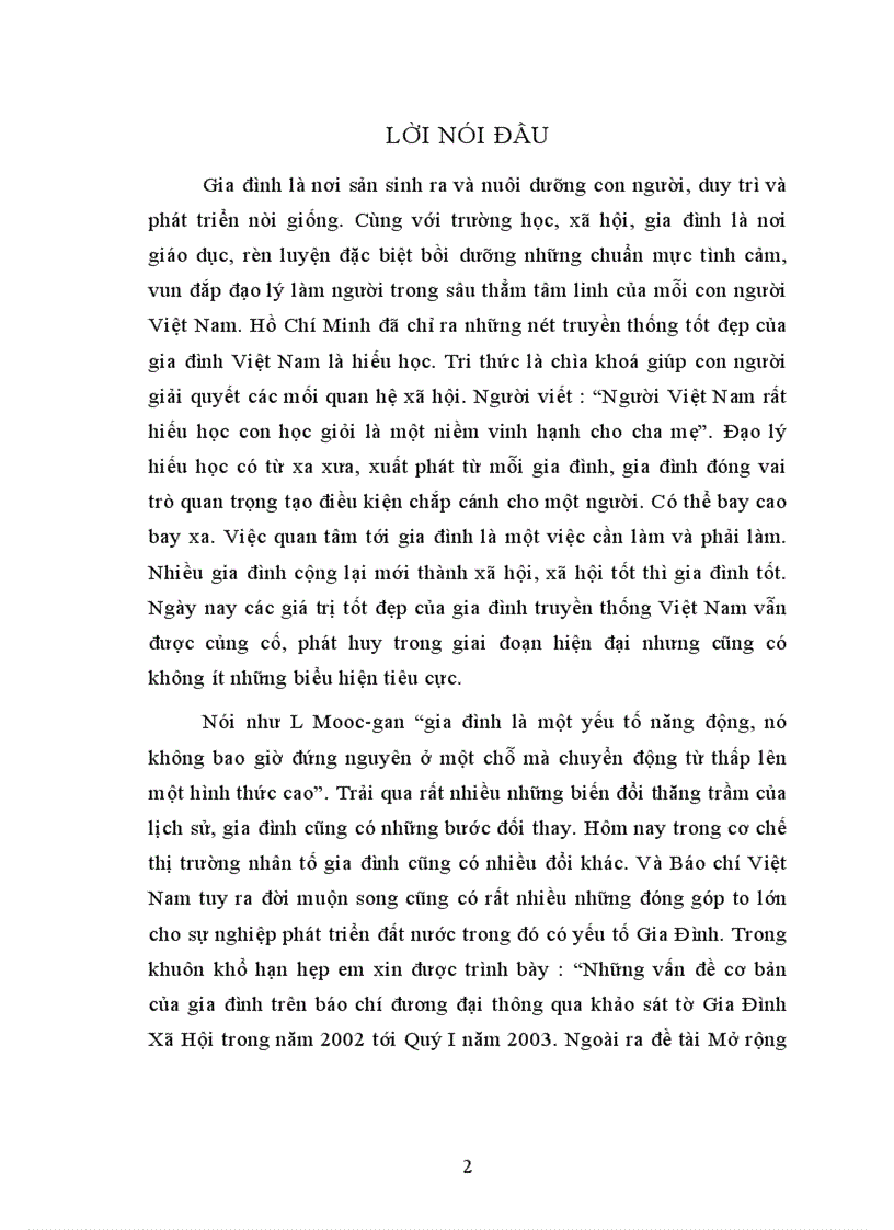 image for page Những vấn đề cơ bản về gia đình việt nam trên báo chí đương đại