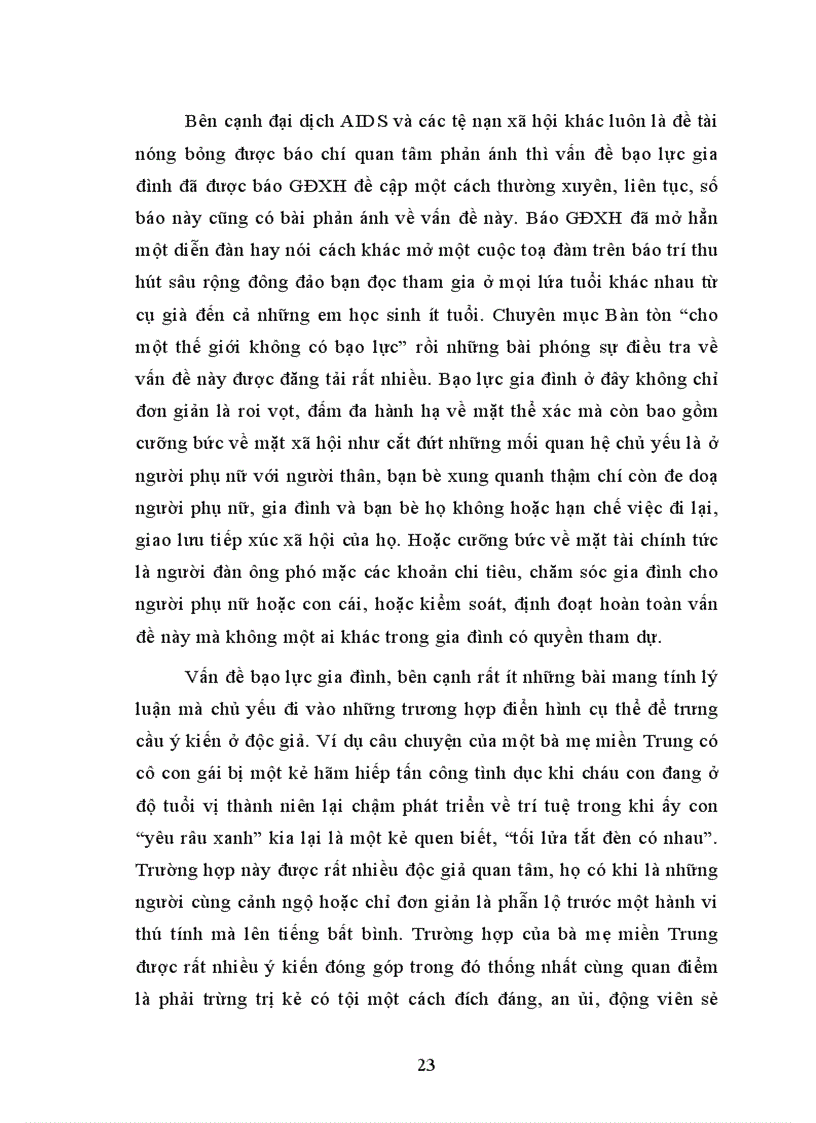 image for page Những vấn đề cơ bản về gia đình việt nam trên báo chí đương đại