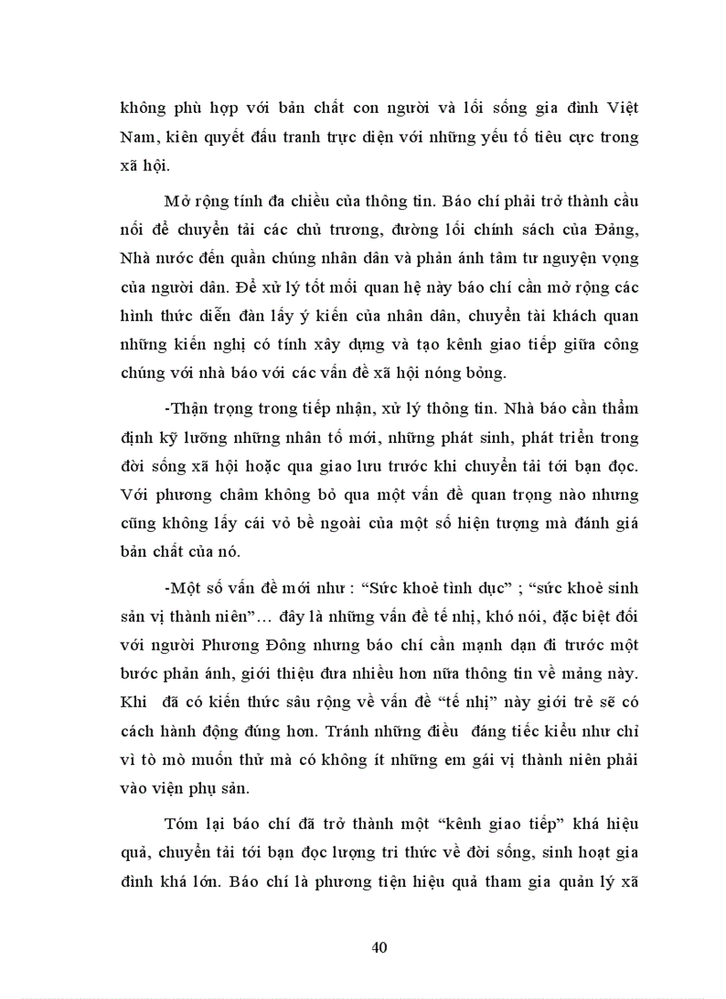 image for page Những vấn đề cơ bản về gia đình việt nam trên báo chí đương đại