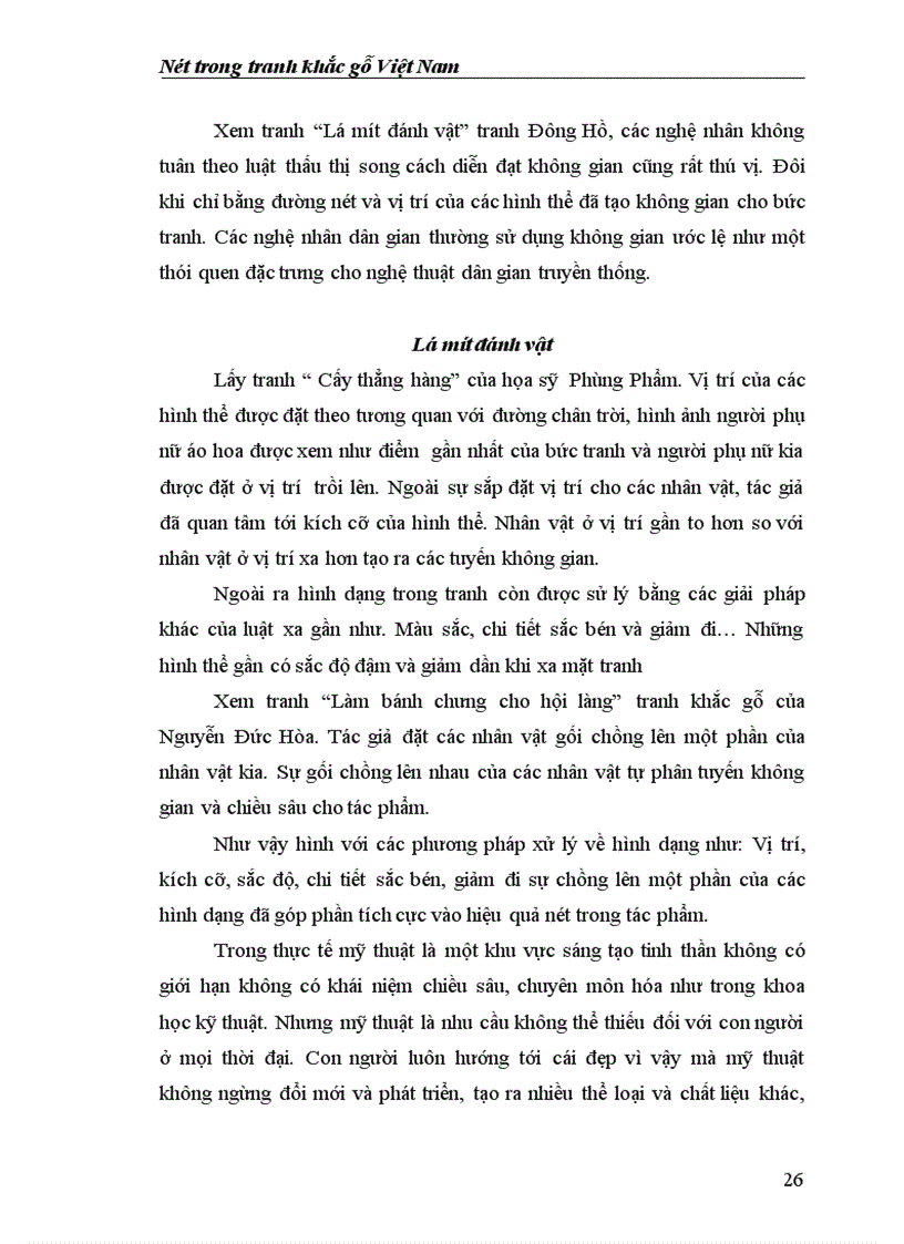 image for page Nét trong tranh khắc gỗ Việt Nam