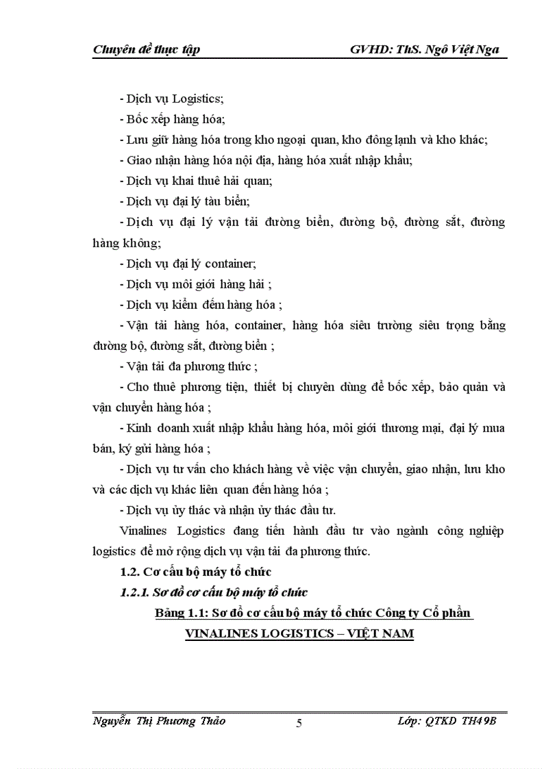 image for page Phát triển dịch vụ logistics của Công ty Cổ phần VINALINES LOGISTICS VIỆT NAM trong điều kiện hội nhập