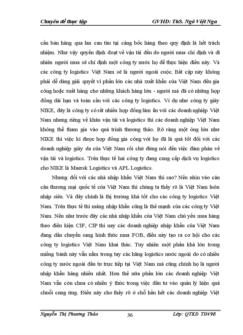 image for page Phát triển dịch vụ logistics của Công ty Cổ phần VINALINES LOGISTICS VIỆT NAM trong điều kiện hội nhập