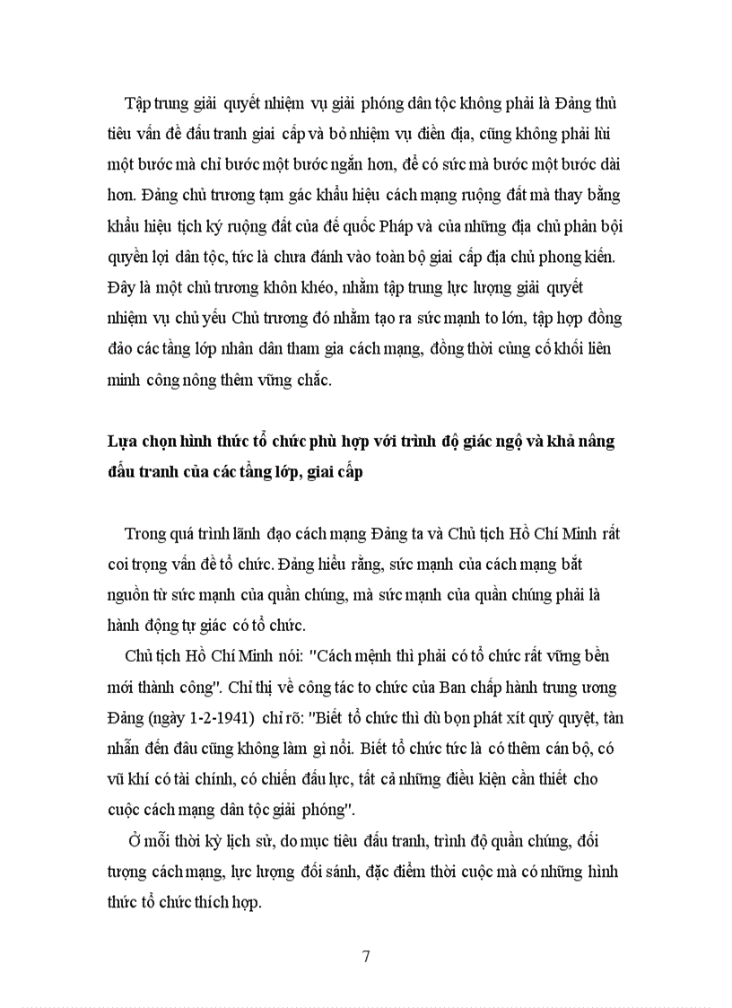 image for page Đảng lãnh đạo quá trình chuẩn bị lực lượng đi từ khởi nghĩa từng phần tiến lên tổng khởi nghĩa