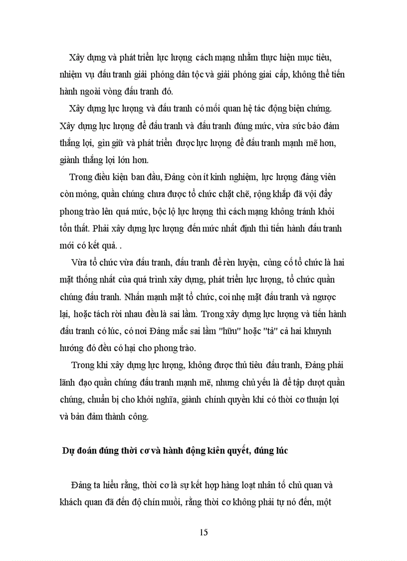 image for page Đảng lãnh đạo quá trình chuẩn bị lực lượng đi từ khởi nghĩa từng phần tiến lên tổng khởi nghĩa