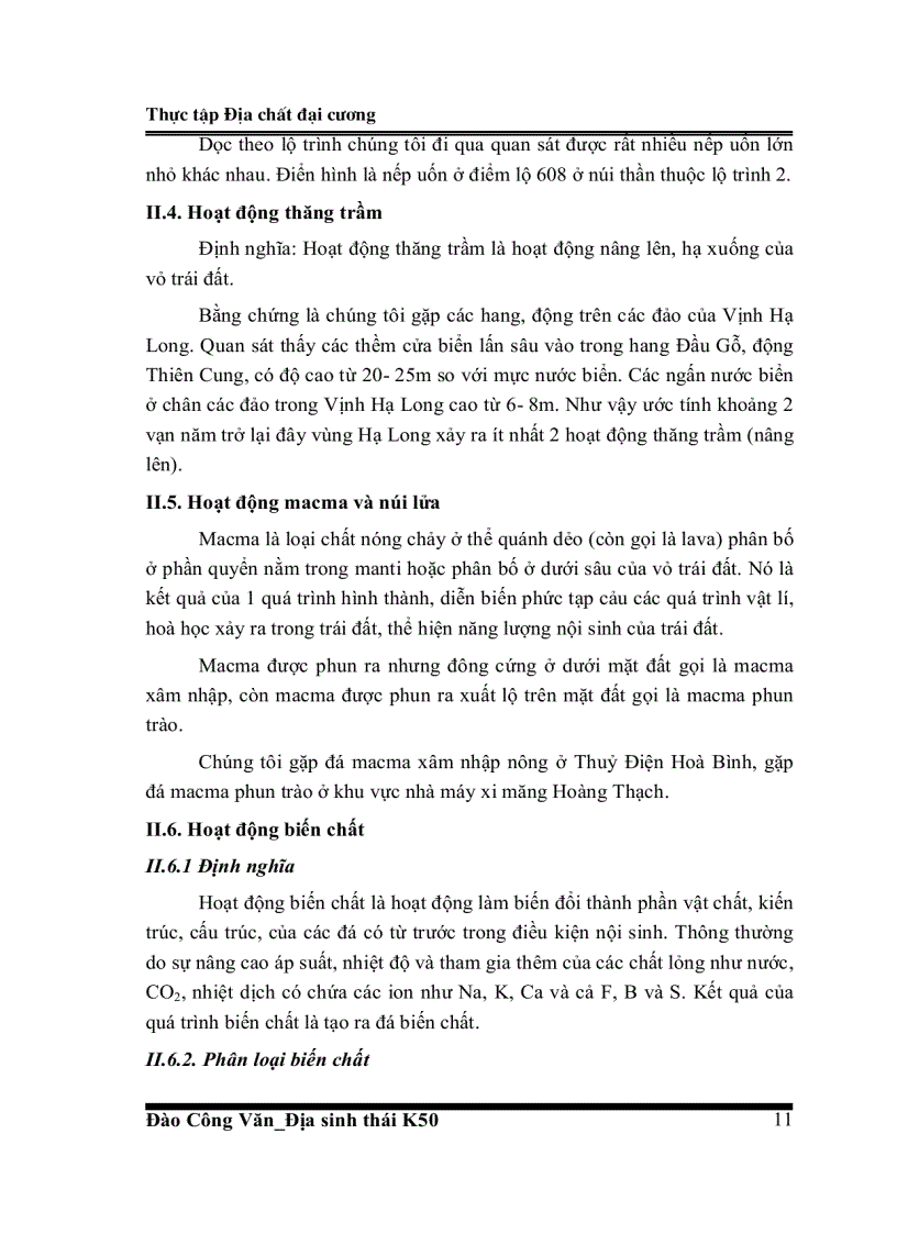 image for page Báo cáo thực tập địa chất đại cương
