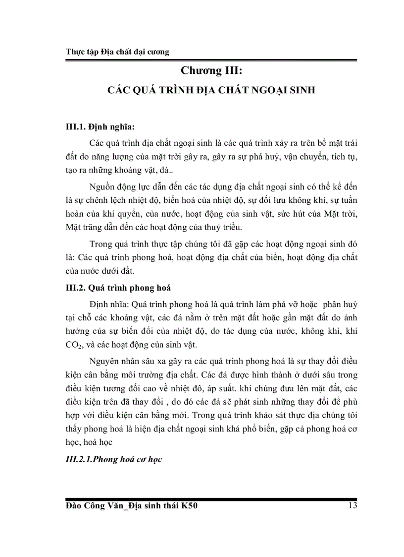 image for page Báo cáo thực tập địa chất đại cương