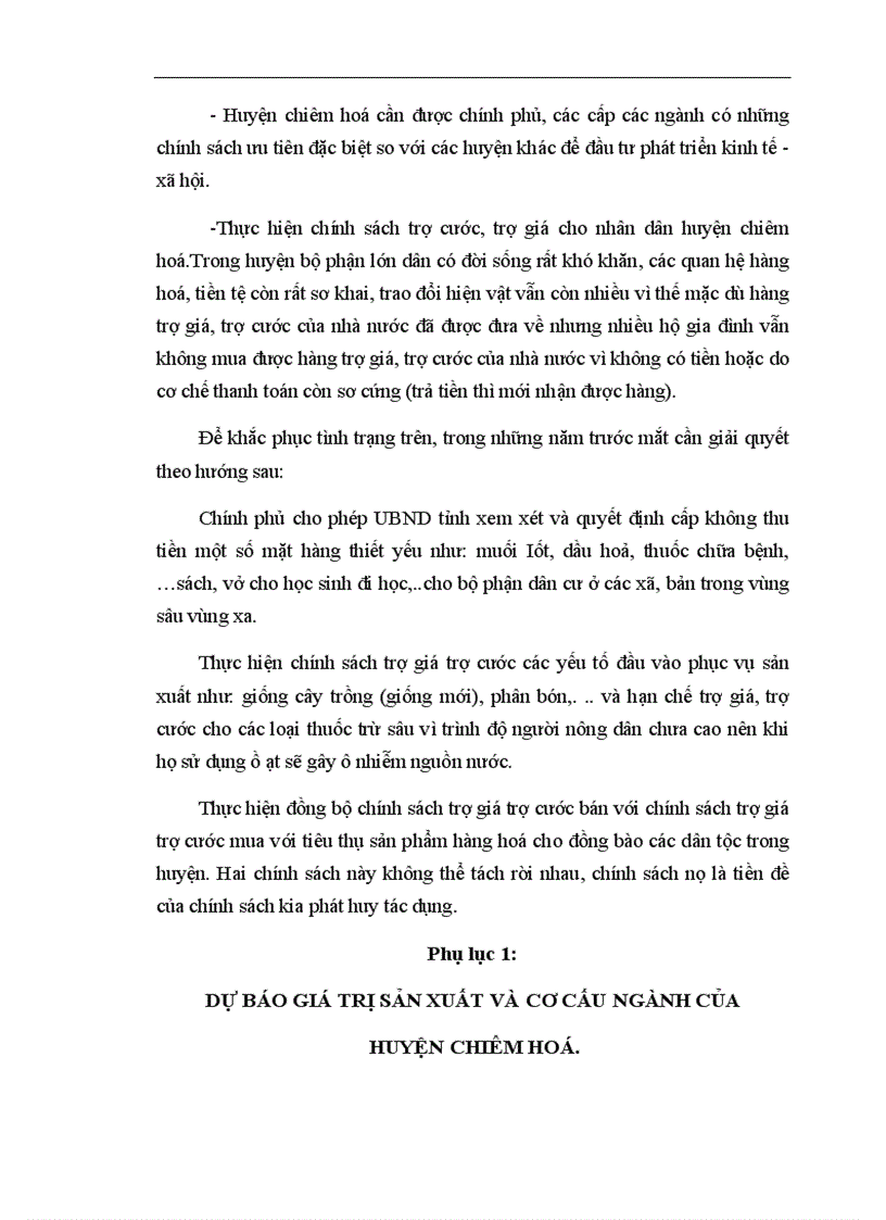 image for page Những giải pháp chủ yếu nhằm phát triển kinh tế và xoá đói giảm nghèo ở huyện Chiêm Hoá tỉnh Tuyên Quang