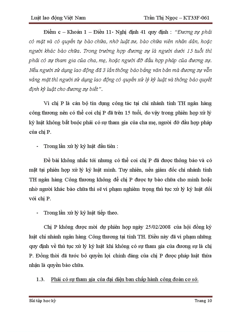 image for page Phân tích điều kiện có hiệu lực của hợp đồng lao động và Bài tập tình huống Đề số 17