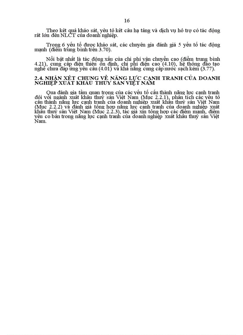 image for page Nâng cao năng lực cạnh tranh của doanh nghiệp xuất khẩu thủy sản Việt Nam đến năm 2020